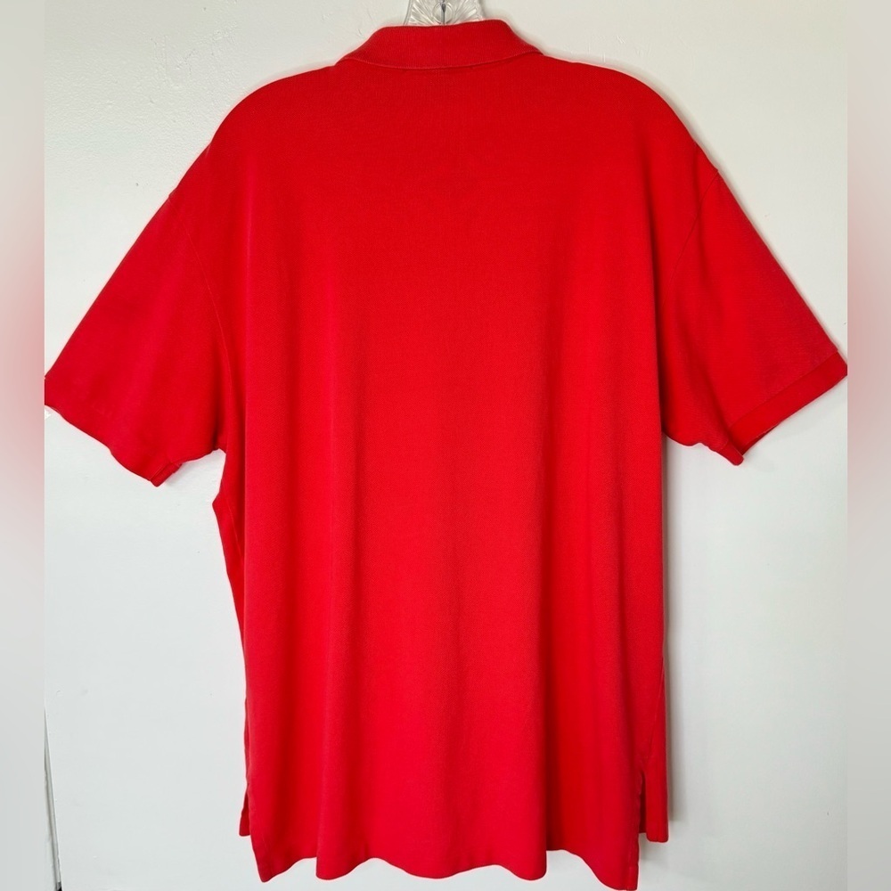 Polo Ralph Lauren men’s Pullover Knit Red Shirt Size L preowned great condition! - Picture 7 of 11